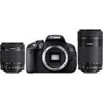 Canon EOS 700D DSLR Camera + EF-S 18-55 IS STM + EF-S 55-250 IS STM Kit (Canon p/n 8596B080AA) Canon EOS 700D DSLR Camera + EF-S 18-55 IS STM + EF-S 55-250 IS STM Kit (Canon p/n 8596B080AA)